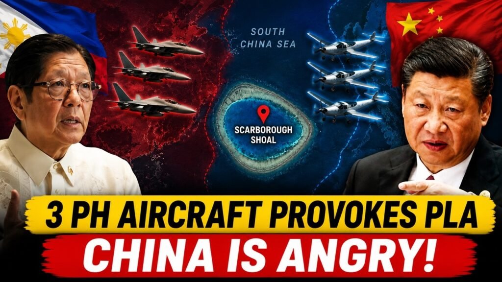 China Just Warned 3 Philippines Aircraft Over Scarborough Shoal