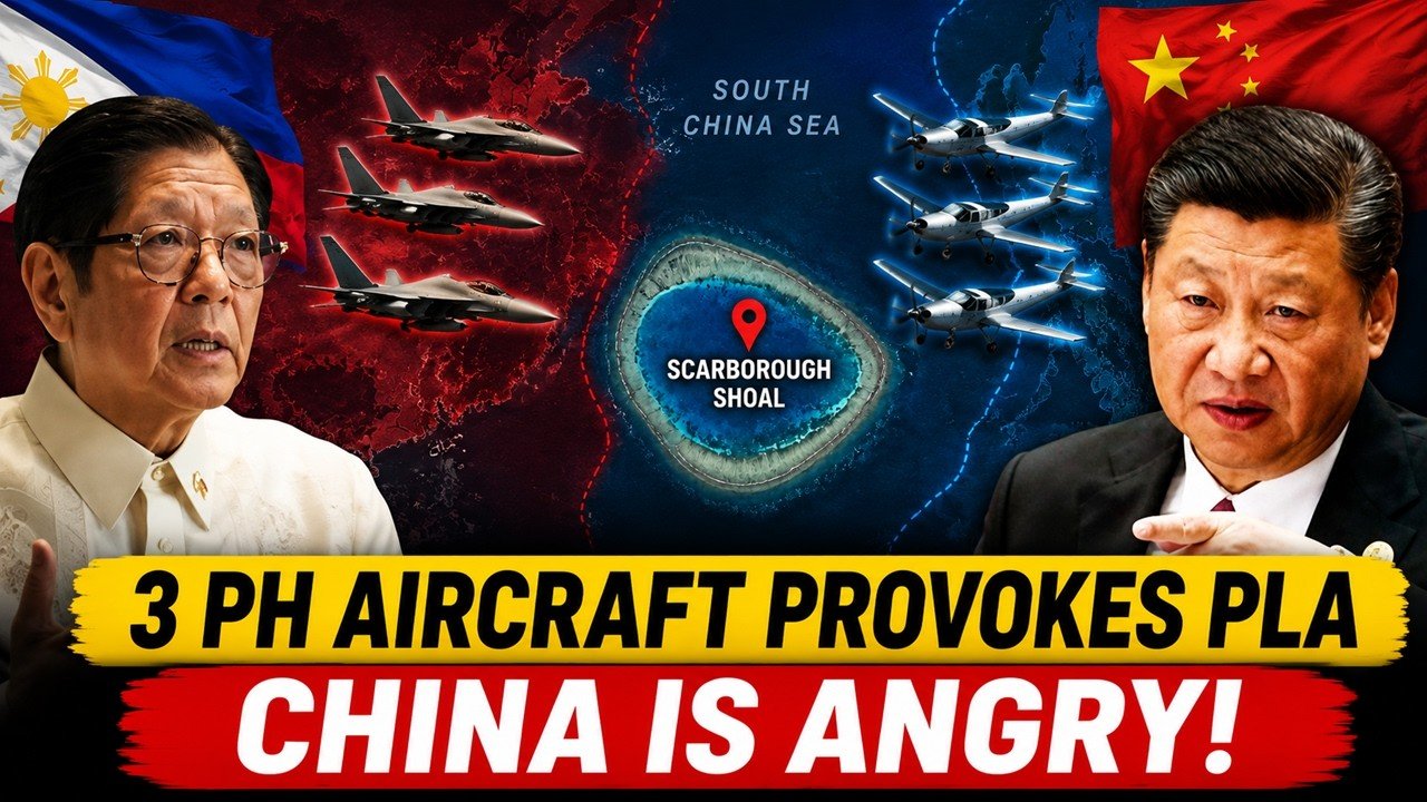 China Just Warned 3 Philippines Aircraft Over Scarborough Shoal
