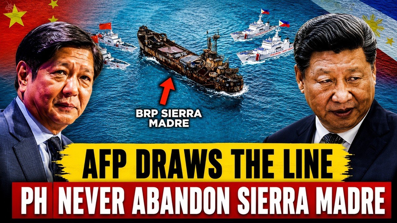 Will the Philippines EVER Abandon Sierra Madre From Scarborough Shoal? | AFP Draws Line