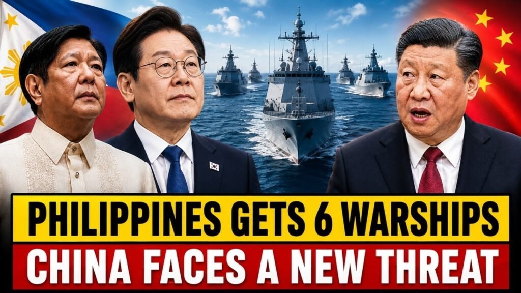 Philippines Receives 6 Warships From South Korea to Deter China in the SCS!