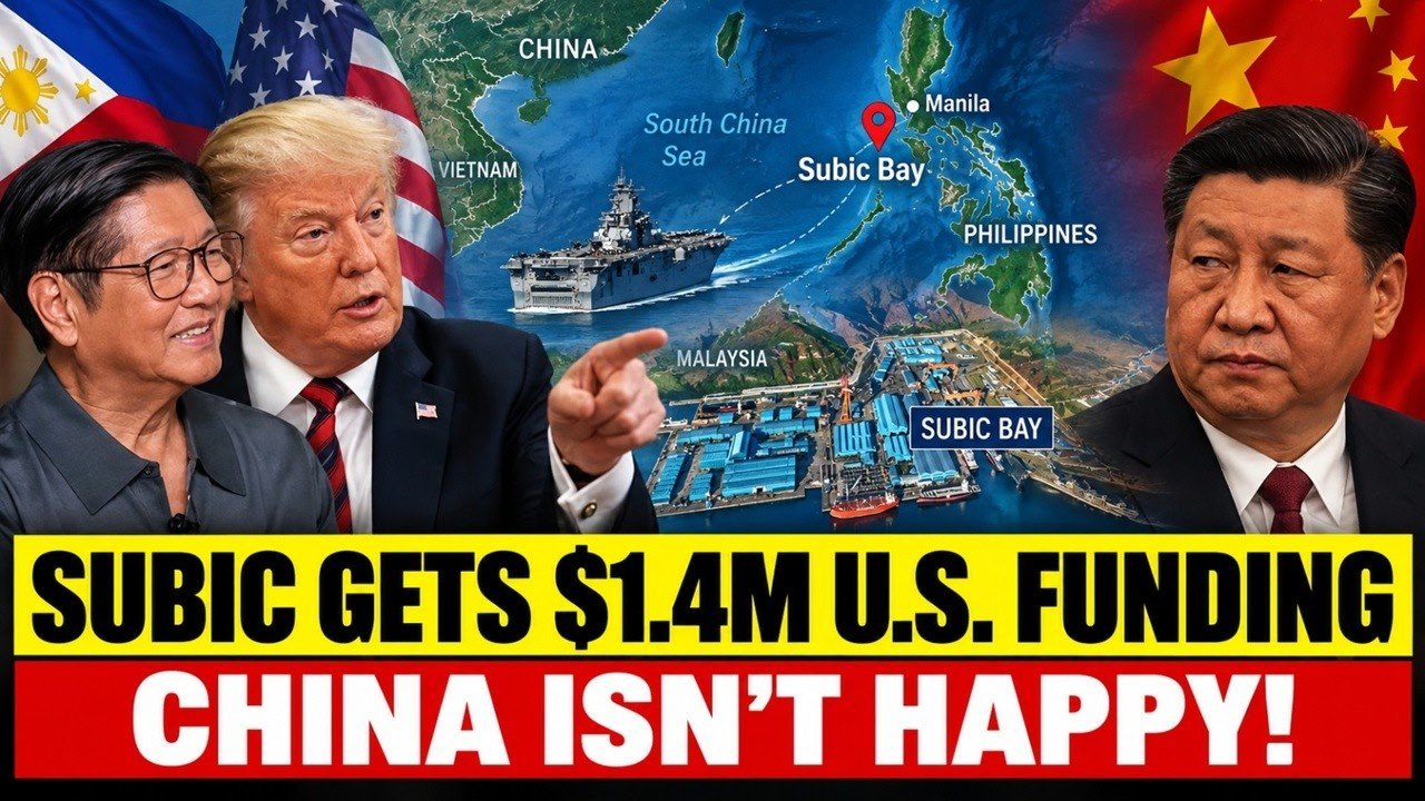 U.S. Funds $1.4 Million Subic Bay Expansion to Counter China in SCS