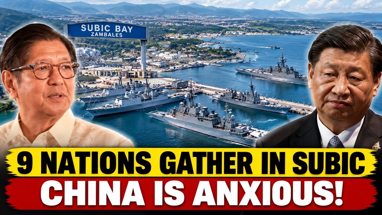 How 9 Nations Are Building a Naval Trap in Subic for China in the South China Sea
