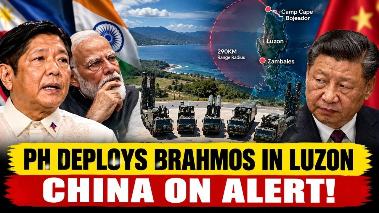 Philippines Deploys BRAHMOS Missiles in LUZON to Deter China!