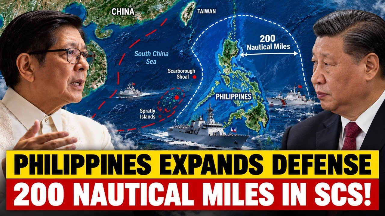 Philippines Pushes Its Defense Line 200 Nautical Miles Offshore — China Is Watching!