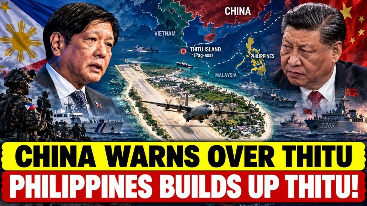 Philippines Maps Thitu Island in the South China Sea — China Is Watching