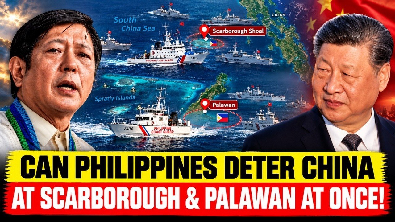 Philippines’ Two-Front Strategy at Palawan and Scarborough Shoal — China is watching