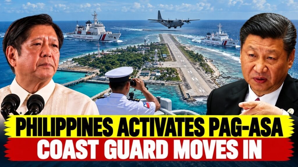 Philippines Activates Pag-asa Island as China Faces a New Coast Guard Challenge